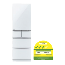 MITSUBISHI MR-B46G-W-P 5 Doors Refrigerator(366L)(Energy Efficiency Class 3)